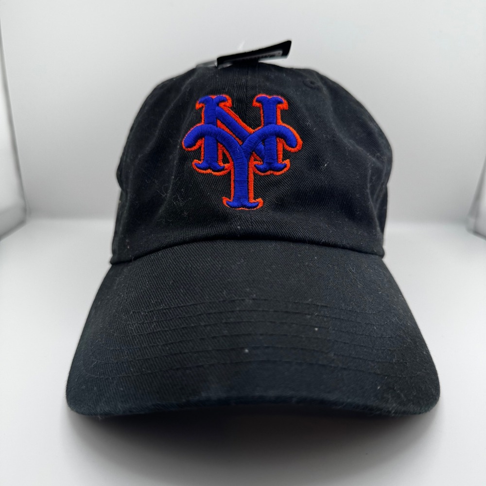 Newhattan Baseball Cap Unisex OS Black NEW NY 25 Embroidered Cotton Dad Hat